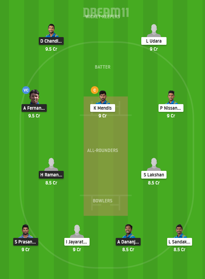 SLRE vs SLGR Dream11 Team Prediction for Small League