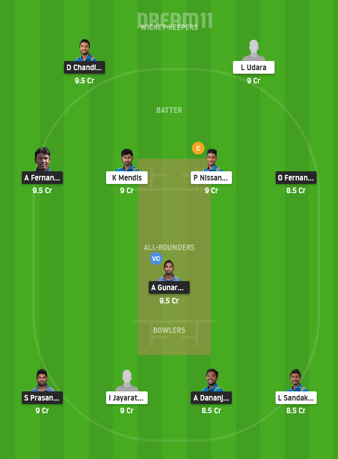 SLRE vs SLGR Dream11 Team Prediction for Grand League