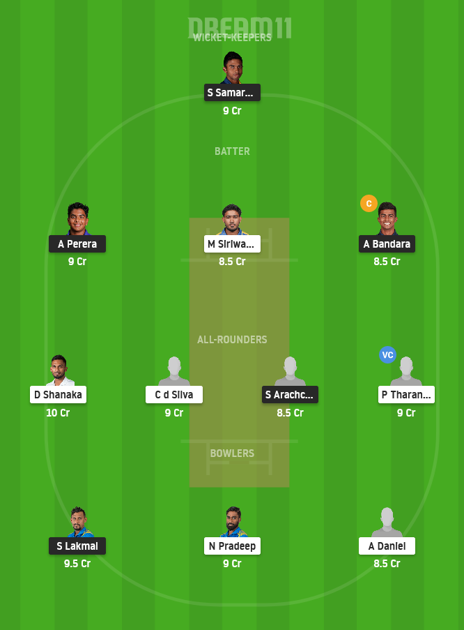 SLBL vs SLGY Dream11 Team Prediction for Grand League