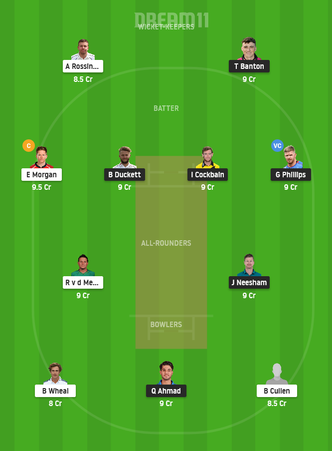 WEF vs LNS Dream11 Team Prediction for Grand League