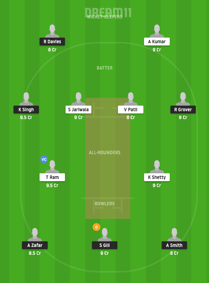 BER vs BICA Dream11 Team For Today's Match