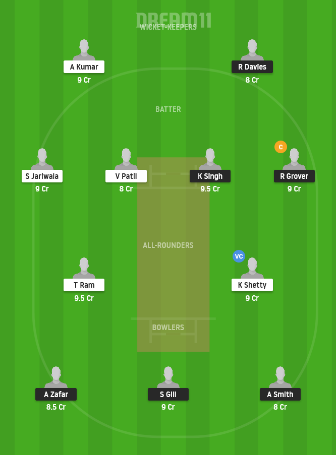 BER vs BICA Dream11 Team For Today's Match