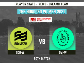 SOB-W vs OVI-W Dream11 Prediction SOB-W vs OVI-W Dream11 Prediction