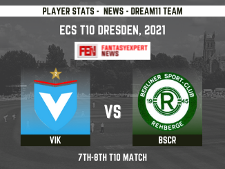 BSCR vs VIK Player Stats and Record BSCR vs VIK Player Stats and Record