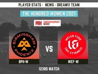 BPH-W vs WEF-W Dream11 Prediction BPH-W vs WEF-W Dream11 Prediction