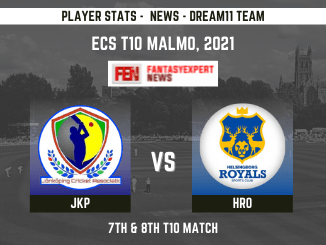JKP vs HRO Player Stats and Record JKP vs HRO Player Stats and Record