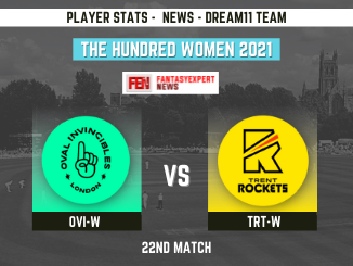 OVI-W vs TRT-W Dream11 Prediction OVI-W vs TRT-W Dream11 Prediction