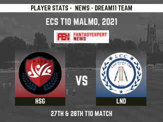 HSG vs LND Player Stats and Record HSG vs LND Player Stats and Record