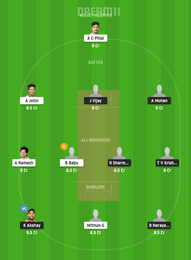 KDC vs ALC Dream11 Team Prediction for Small League