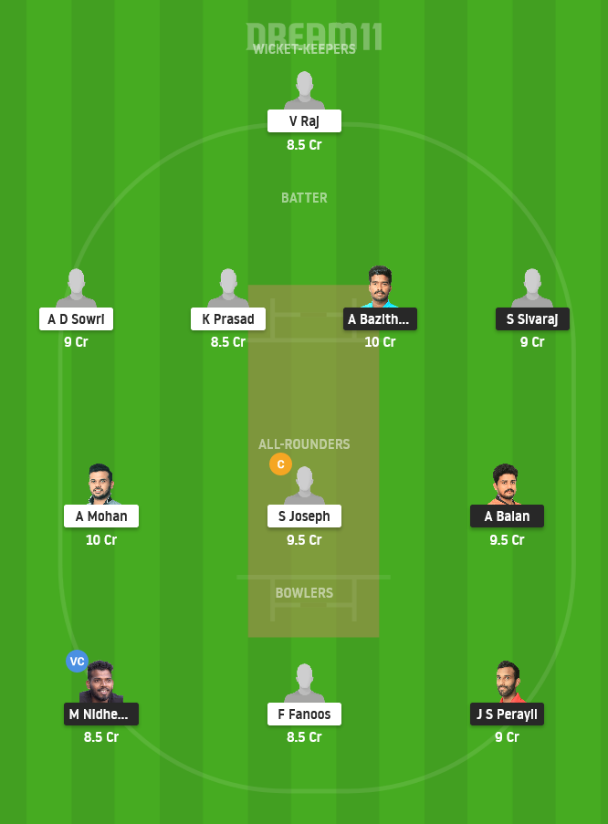 TRC vs MTC Dream11 Team Prediction for Grand League