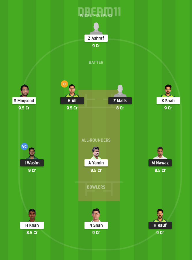 NOR vs SOP Dream11 Team Prediction for Small League