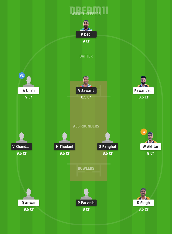 AMD vs BCP Dream11 Team Prediction for Small League