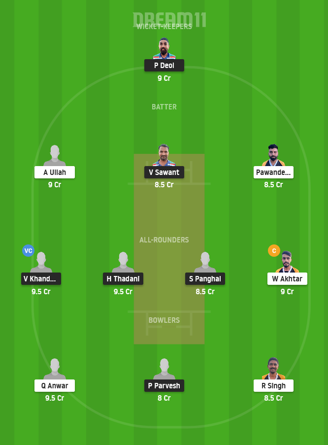 AMD vs BCP Dream11 Team Prediction for Grand League