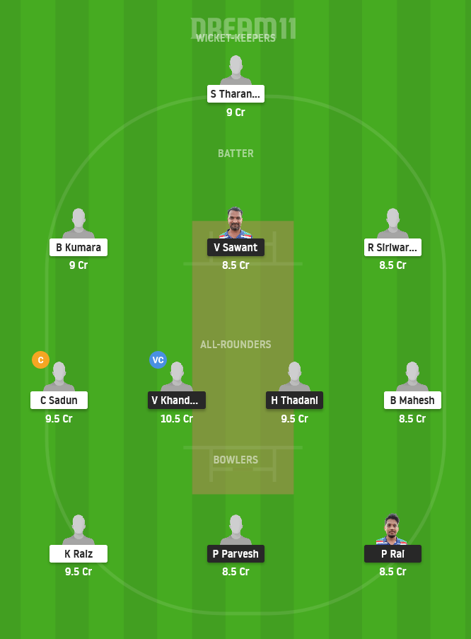 AMD vs SLL Dream11 Team Prediction for Small League