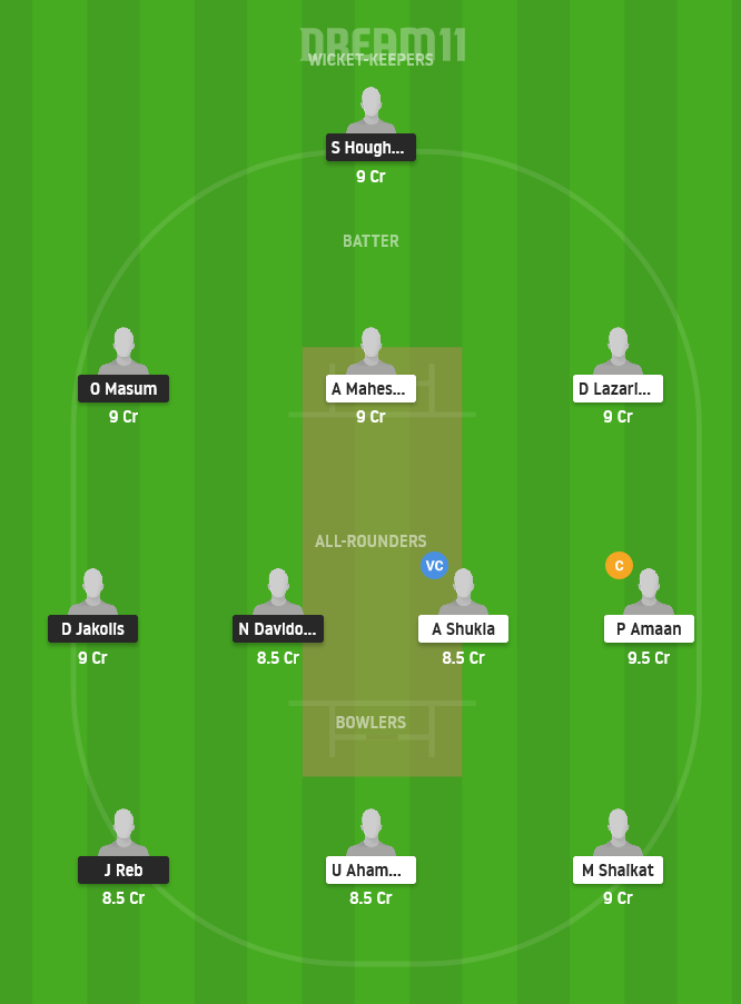SOS vs ZAS Dream11 Team Prediction for Grand League