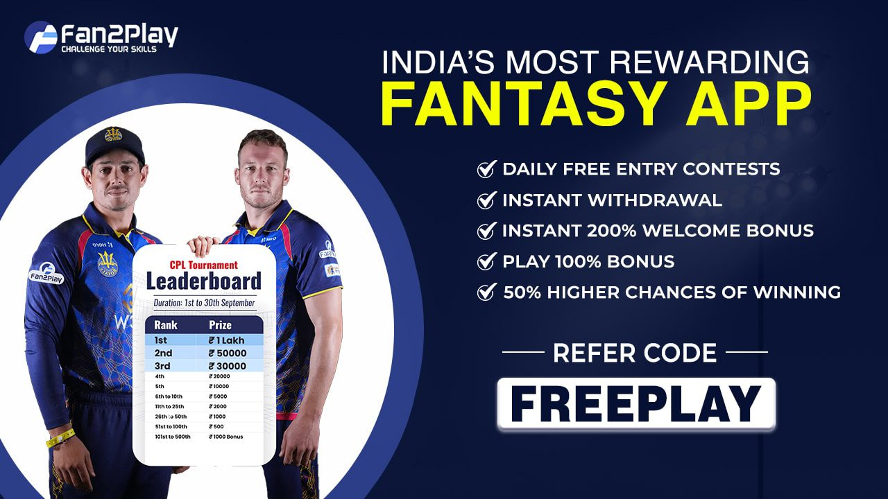 Fan2Play Fantasy App Referral Code
