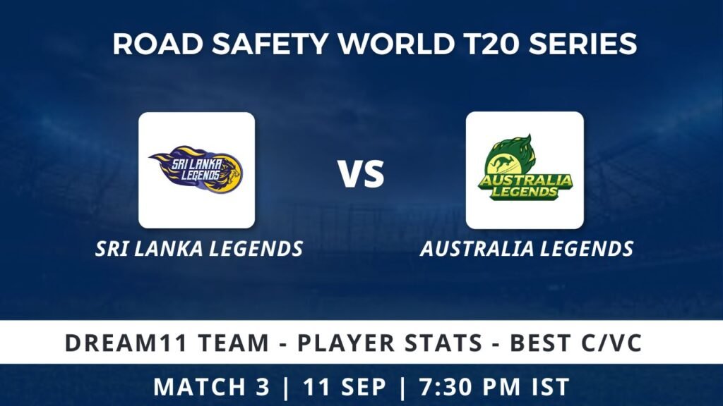 Sri lanka legends vs Australia Legends