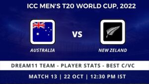 AUS vs NZ Dream11 Prediction