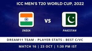 IND vs PAK Dream11 Prediction