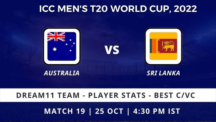 AUS vs SL dream11 Prediction