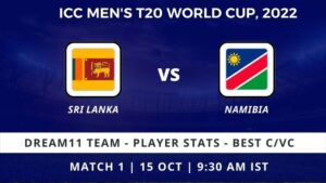 SL vs NAM Dream11 Prediction