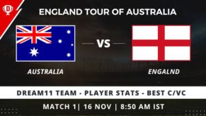 AUS vs ENG Dream11 Prediction Today Match