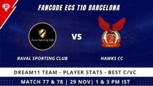 RAS vs HAW Dream11 Prediction