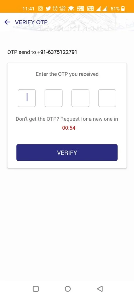 Choic11 Mobile Number Verification