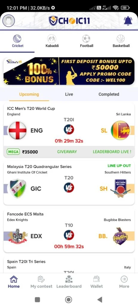 Choic11 Sports