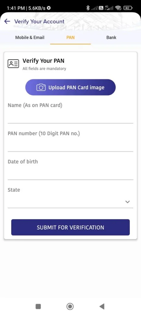 PAN Verification in Choic11 Fantasy App