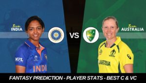 IN-W vs AU-W Dream11 Prediction