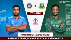 IND vs BAN Dream11 Team Prediction