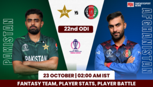 PAK Vs AFG Dream11 Team Prediction