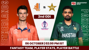 PAK vs NED 2nd ODI Dream11 Prediction