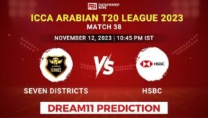 SVD vs HBC DREAM11 TEAM PREDICTION, MATCH 38, PLAYER STATS, PITCH REPORT, PLAYING11, ICCA ARABIAN T20 LEAGUE 2023