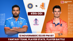 IND Vs NED Dream11 Team Prediction