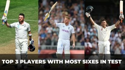Top 3 Players with Most Sixes in Test Cricket