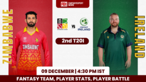 ZIM vs IRE Dream11 Team Prediction 2nd T20I