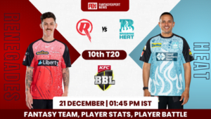 REN vs HEA Dream11 Prediction