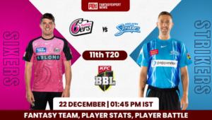 SIX vs STR Dream11 Prediction