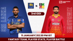 SL vs ZIM 3rd ODI Dream11 Prediction