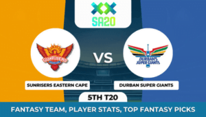 SUNE vs DSG Dream11 Prediction