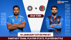 IND vs AFG Dream11 Prediction 2nd T20I