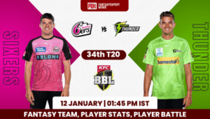 SIX vs THU Dream11 Prediction
