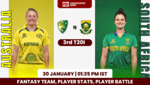 AU-W vs SA-W 3rd T20I Dream11 Prediction