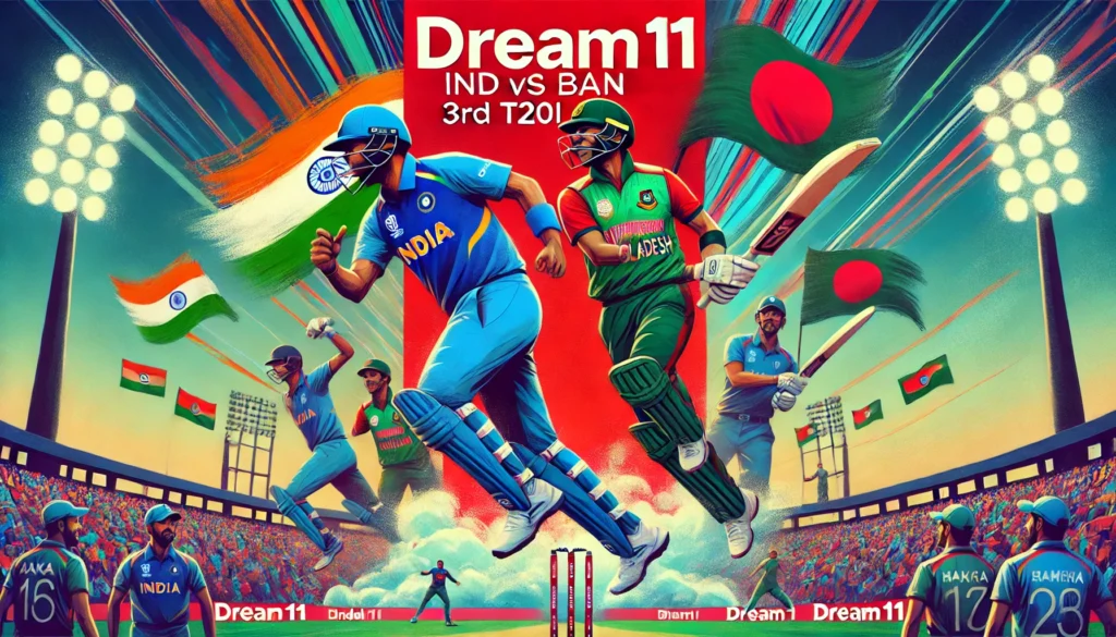 IND vs BAN Dream11 Prediction 3rd T20I, Pitch Report, Weather Update, India vs Bangladesh Playing XIs & Fantasy Cricket Tips