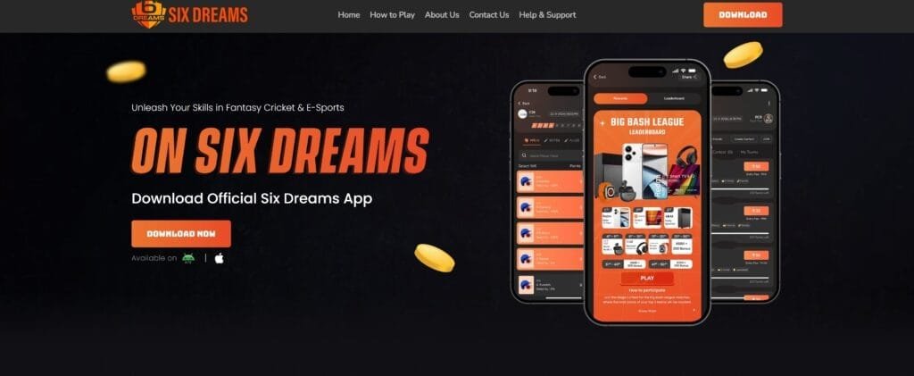 Sixdreams Fantasy Cricket App