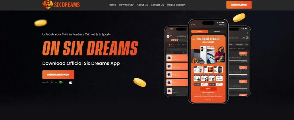 Sixdreams Fantasy Cricket App