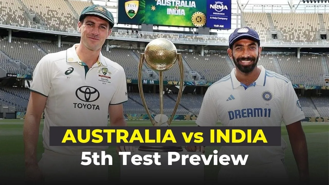 Australia vs India, 5th Test Preview: A Decisive Clash at the SCG