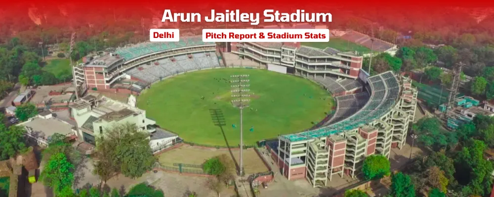 Arun Jaitley Stadium, Delhi Pitch Report
